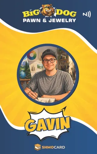 Big Dog Pawn badge for Gavin. A Pawn Leads client.