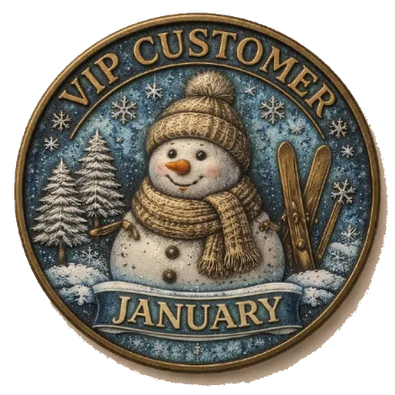 January VIP badge